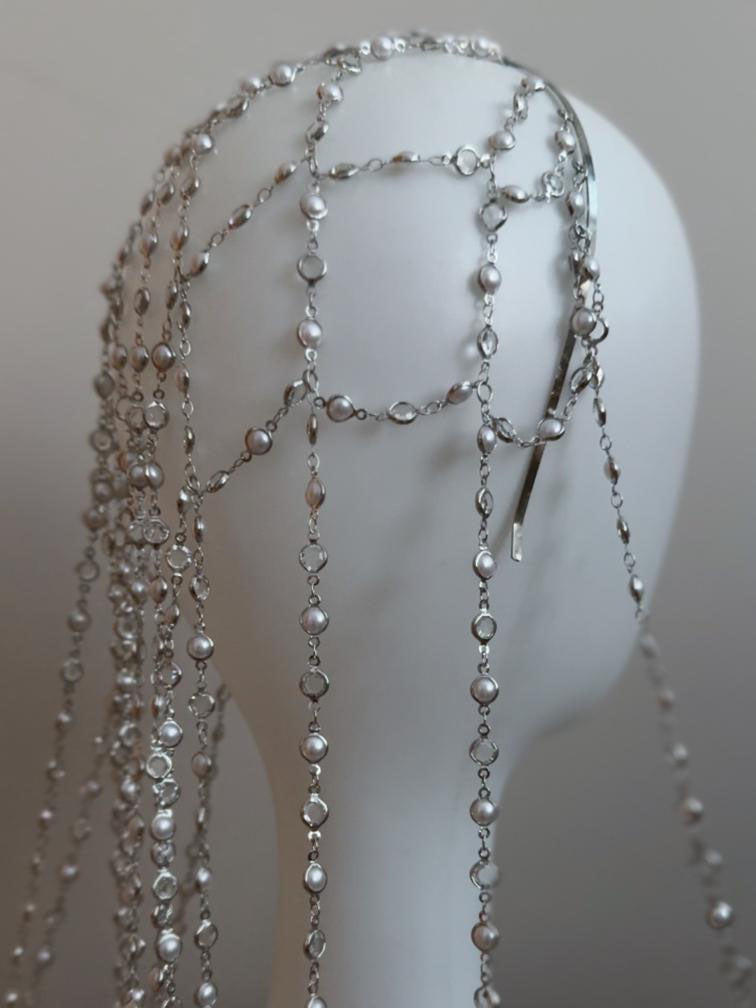 Jill Vintage Style Tassel Hairband
