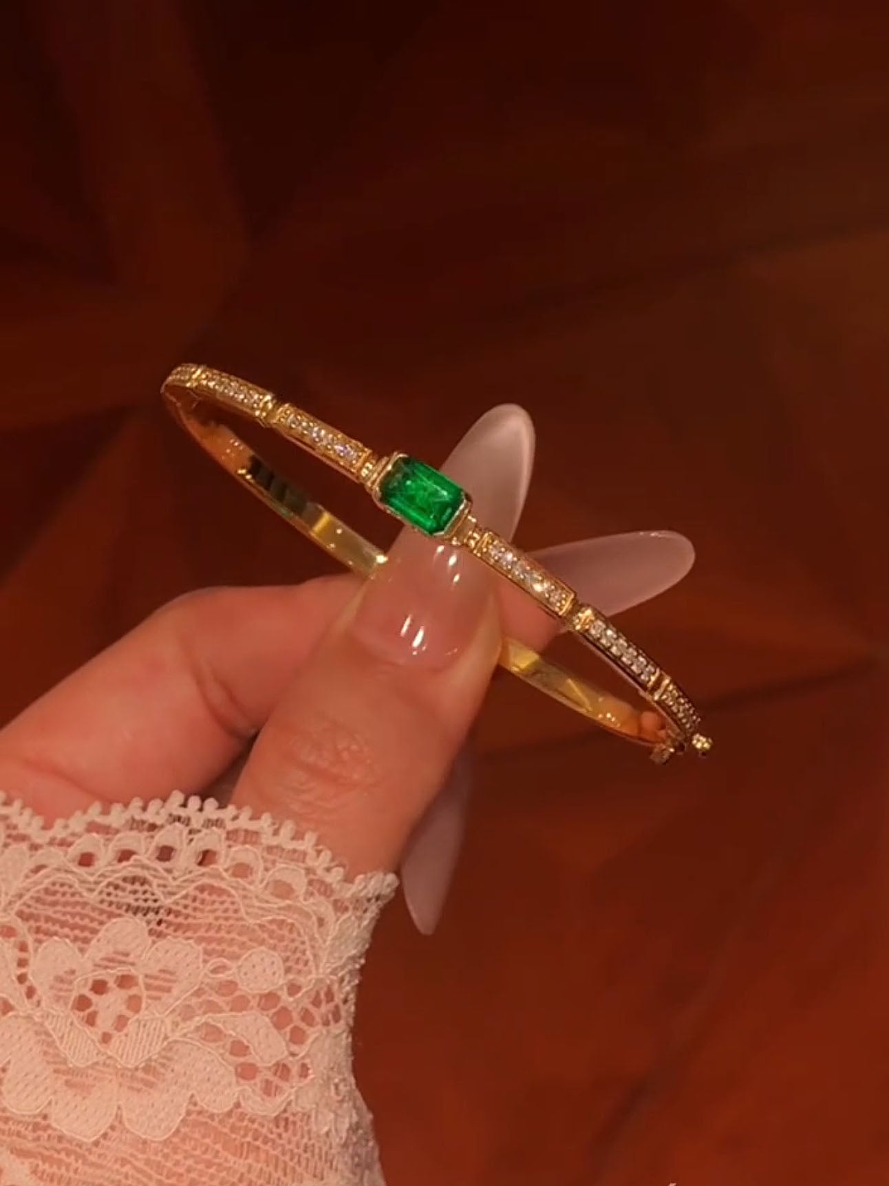 Ligeia Bracelet Set | 24k Gold Plated