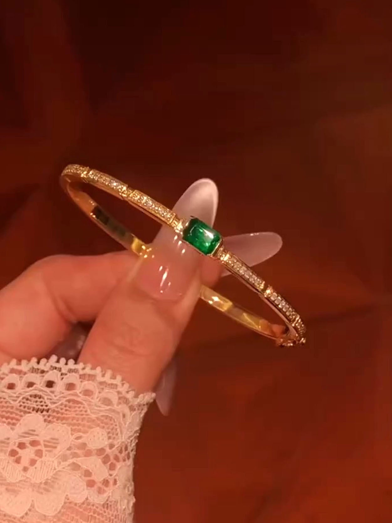 Ligeia Bracelet Set | 24k Gold Plated