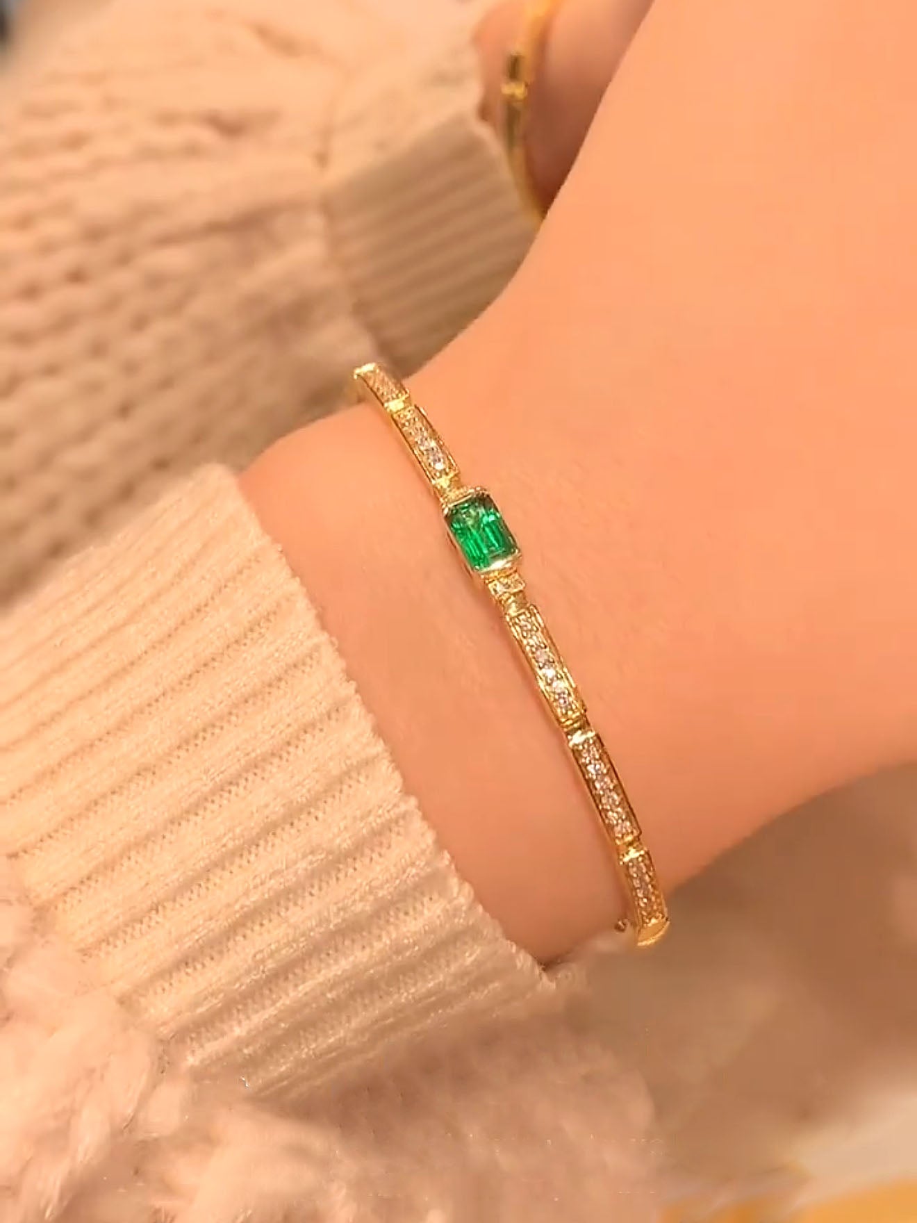 Ligeia Bracelet Set | 24k Gold Plated