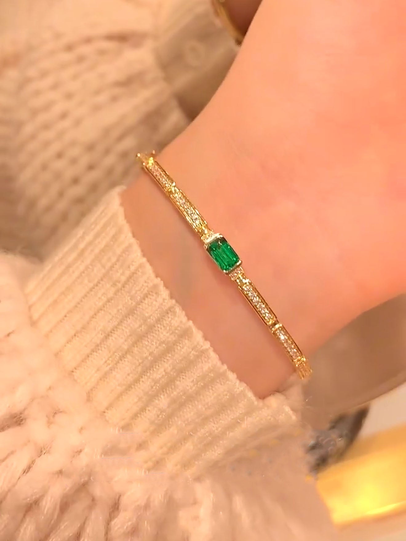 Ligeia Bracelet Set | 24k Gold Plated