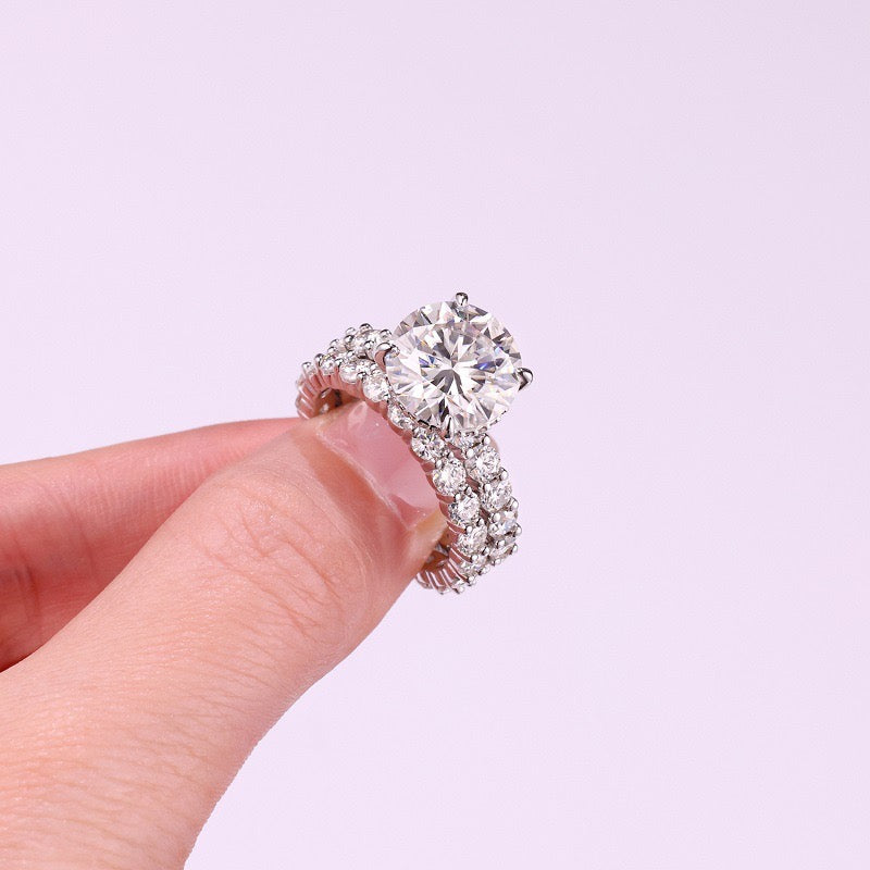 Sophia Ring Set | Sterling Silver