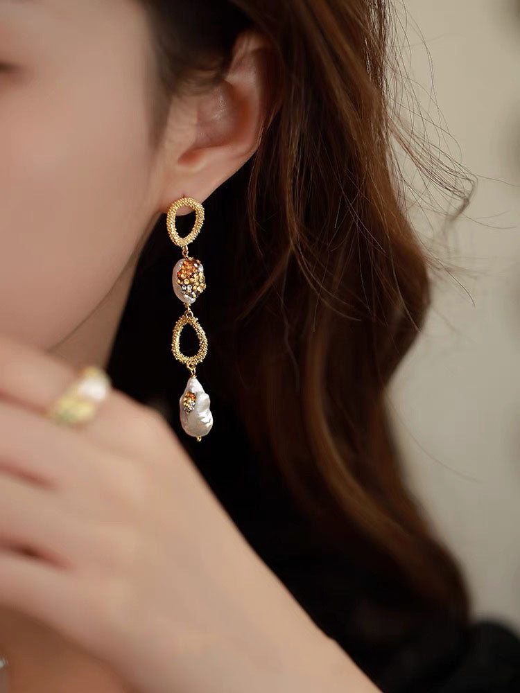 Helga Earrings | 24k Gold Plated