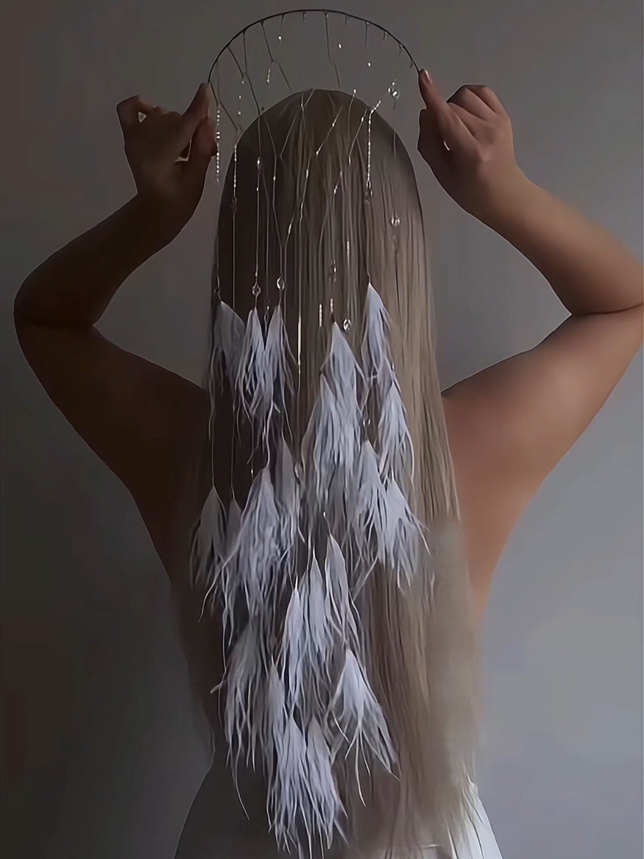 Isolde Feather Style Hairband