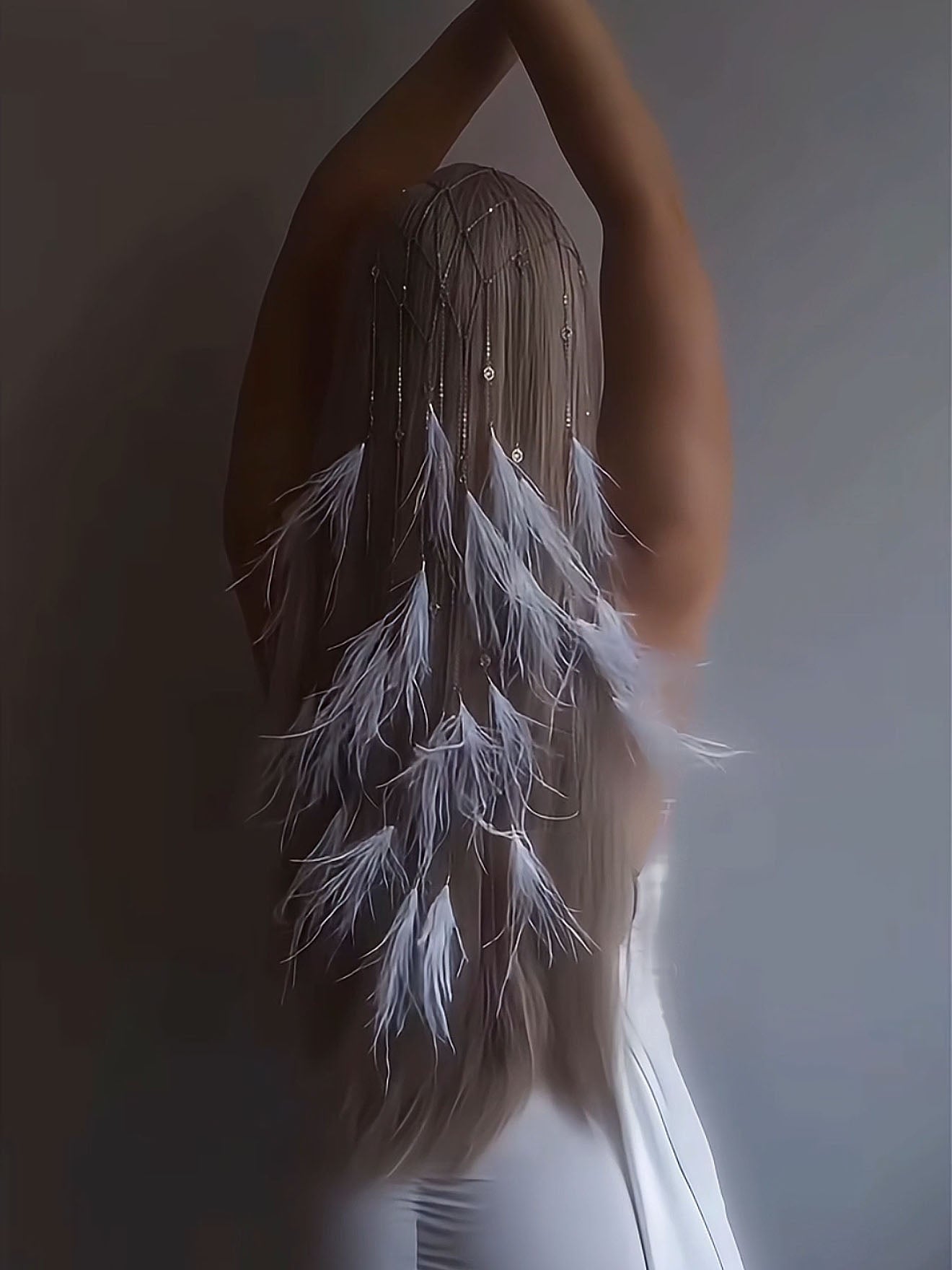 Isolde Feather Style Hairband