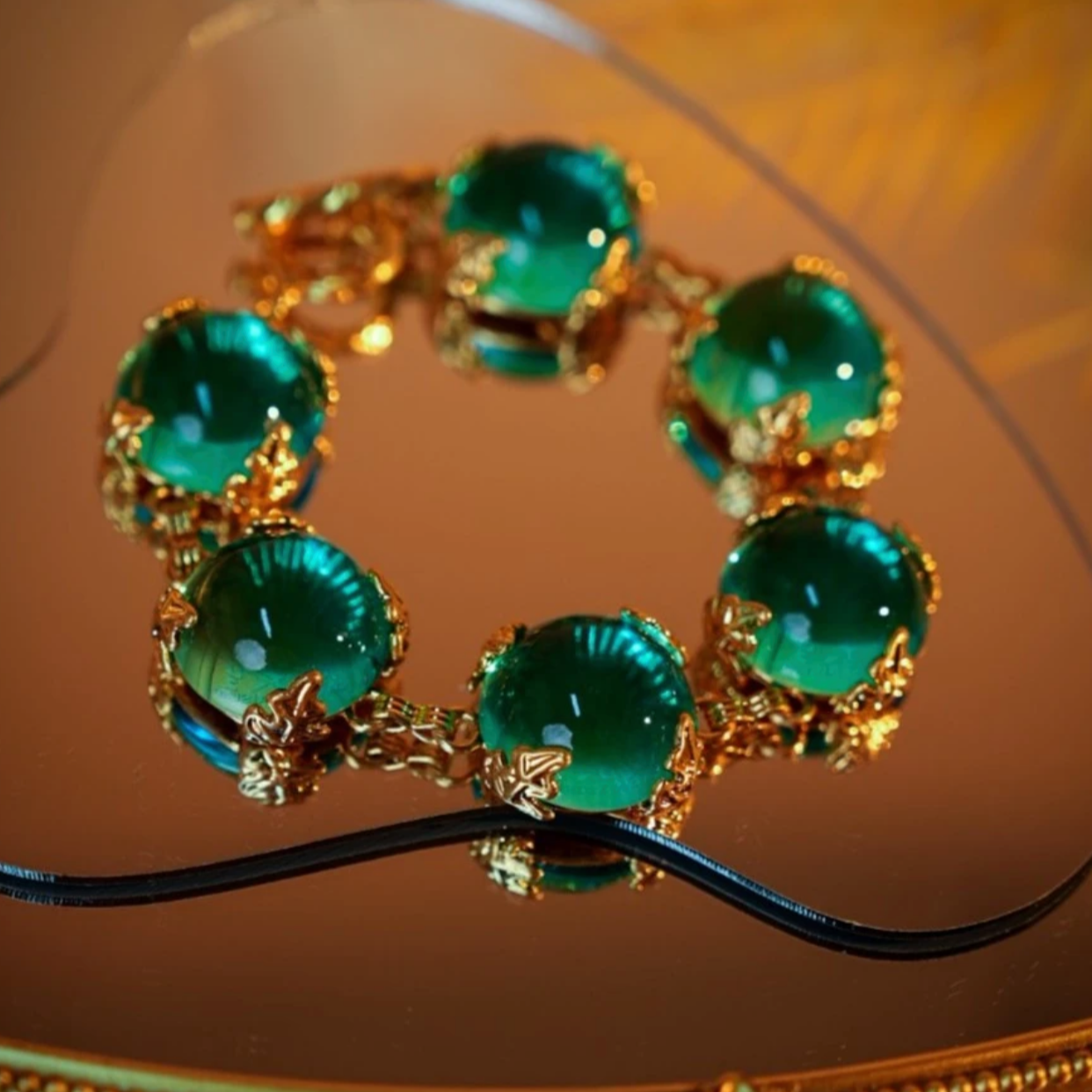 Cynthia Bracelet | 24k Gold Plated