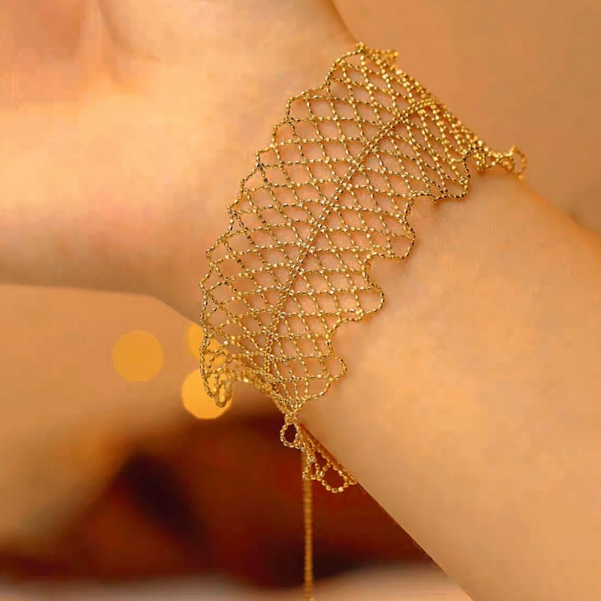 Genevieve Bracelet Set | 24k Gold Plated
