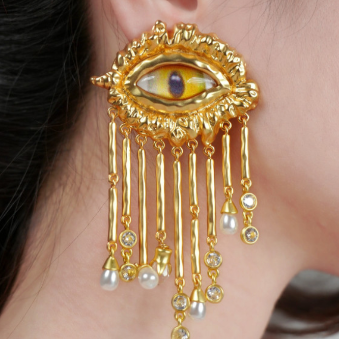 Avyanna Earrings| 24K Gold Plated