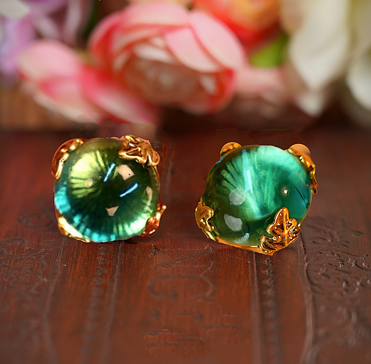 Cynthia Earrings| 24K Gold Plated