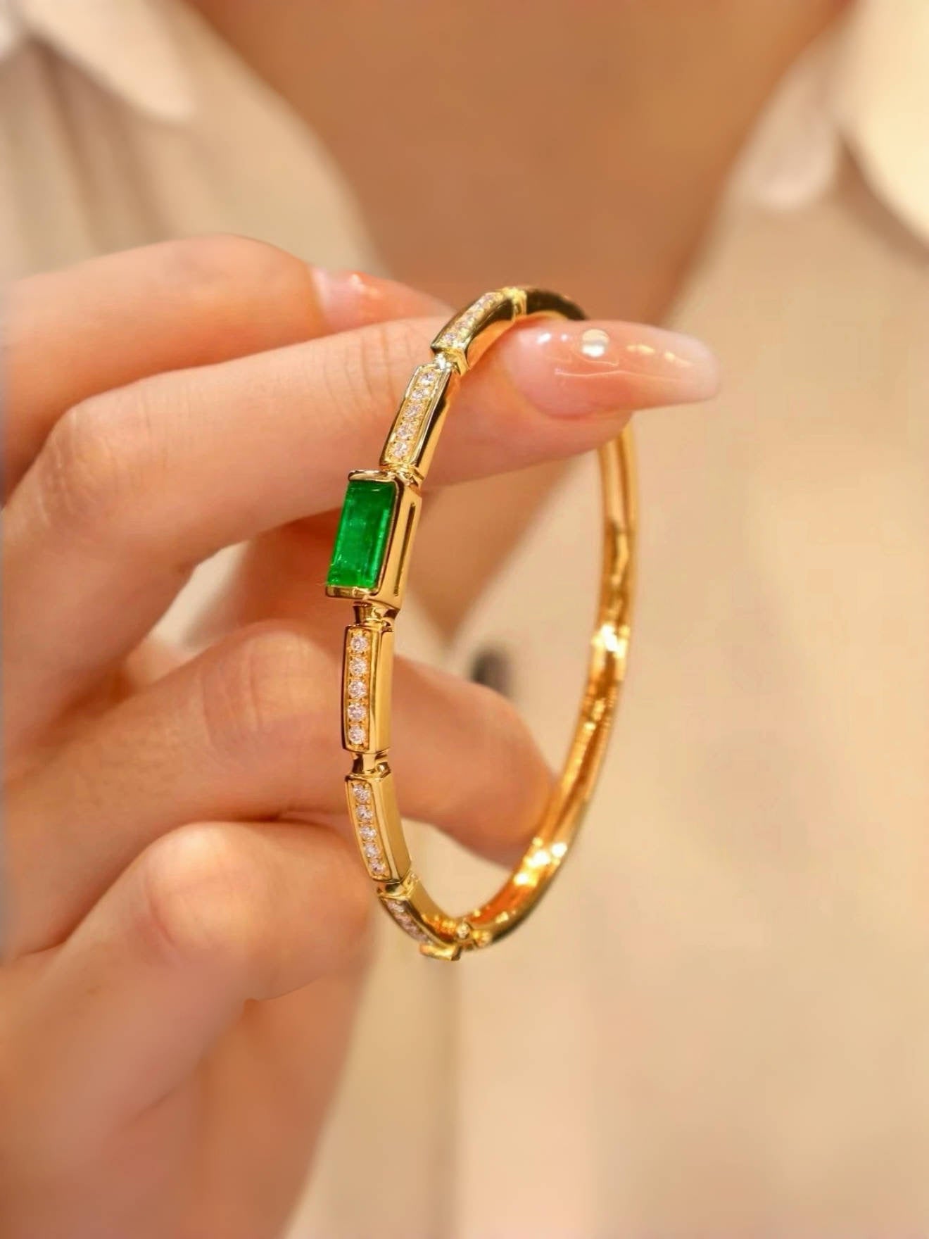 Ligeia Bracelet Set | 24k Gold Plated