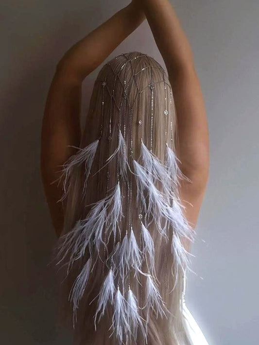 Isolde Feather Style Hairband