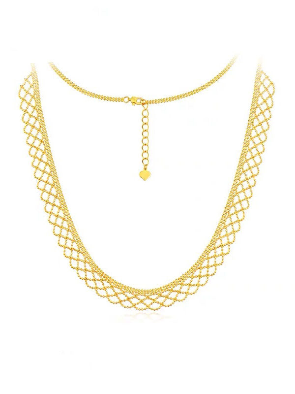 Aimee Necklace | 24k Gold Plated