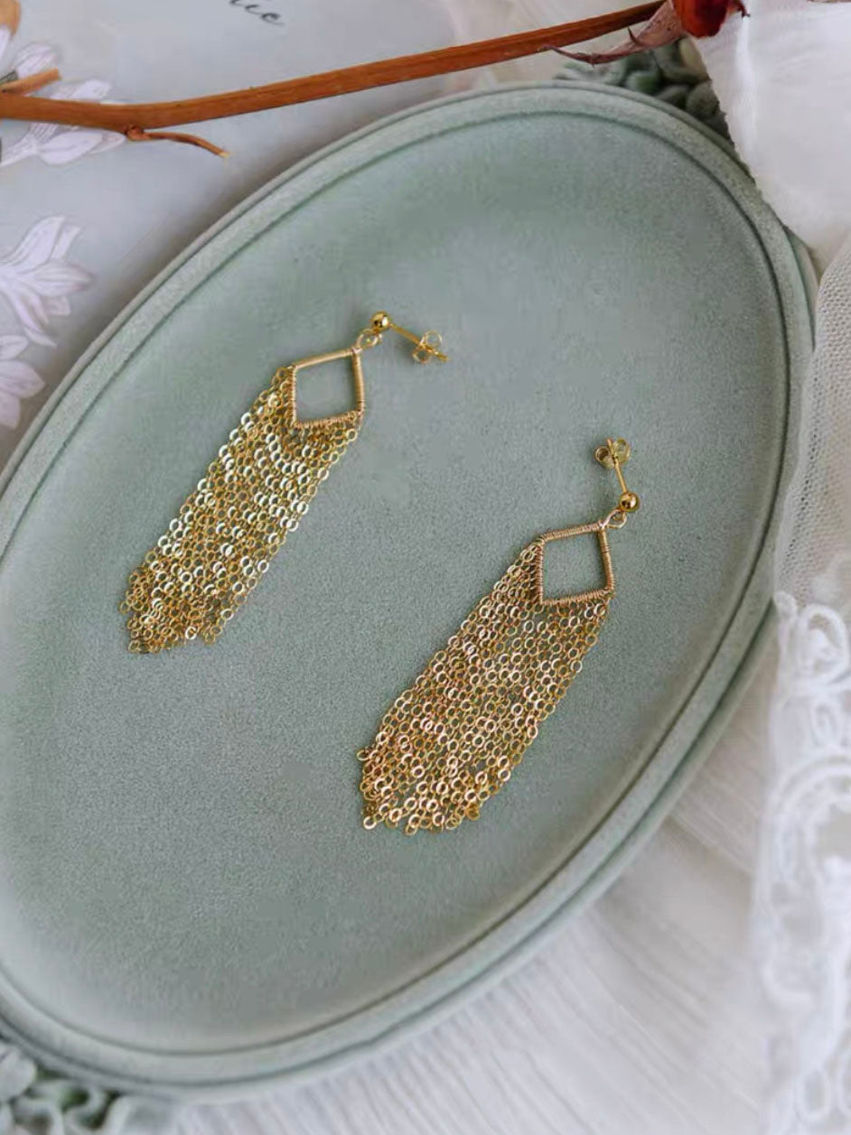 Gwen Earrings | 18k Gold Plated