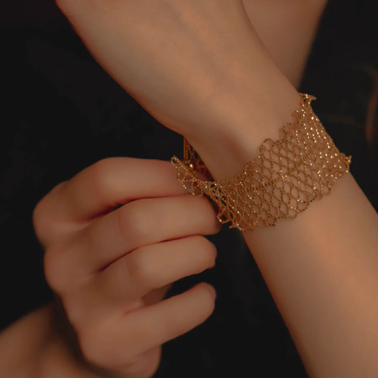 Chloe Bracelet | 24k Gold Plated