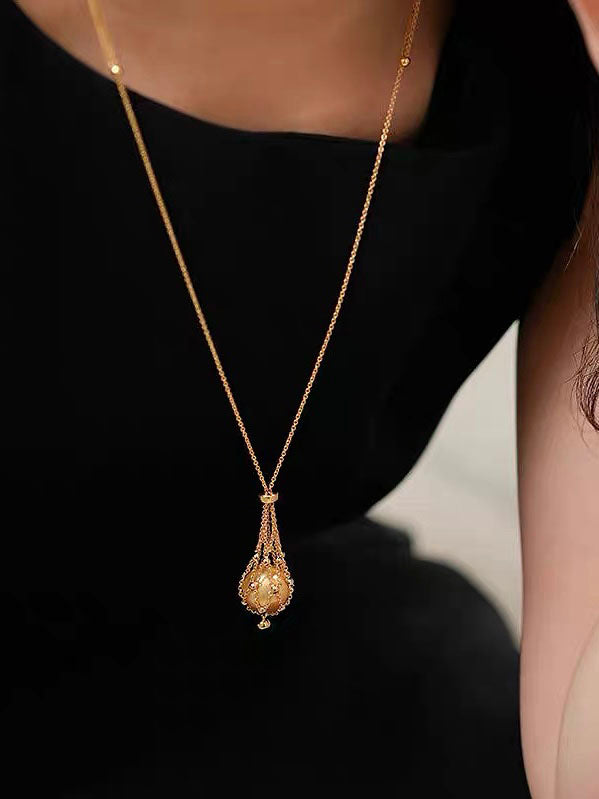 Victoria Gold Necklace | 24k Gold Plated