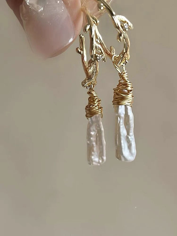 Gretchen Earrings | 24k Gold Plated