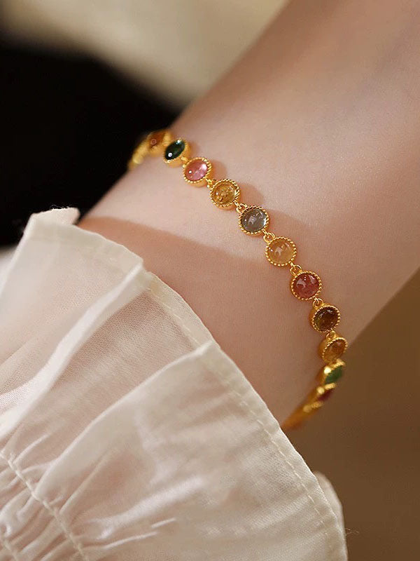 Mona Bracelet | 24k Gold Plated