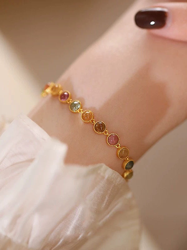 Mona Bracelet | 24k Gold Plated