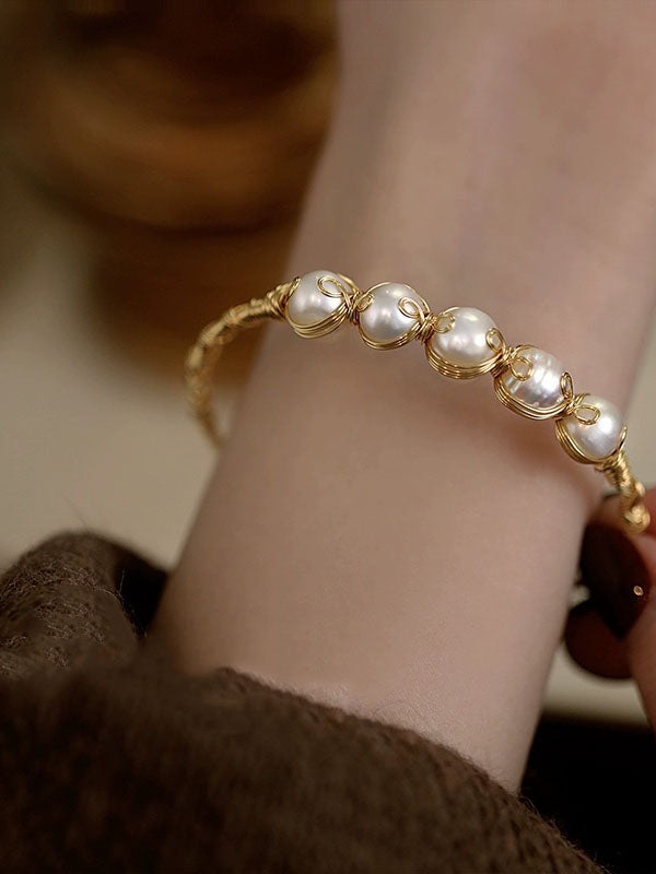 Ruth Bracelet | 24k Gold Plated