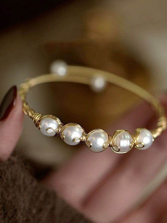 Ruth Bracelet | 24k Gold Plated