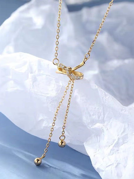 Gianna Necklace | 24k Gold Plated