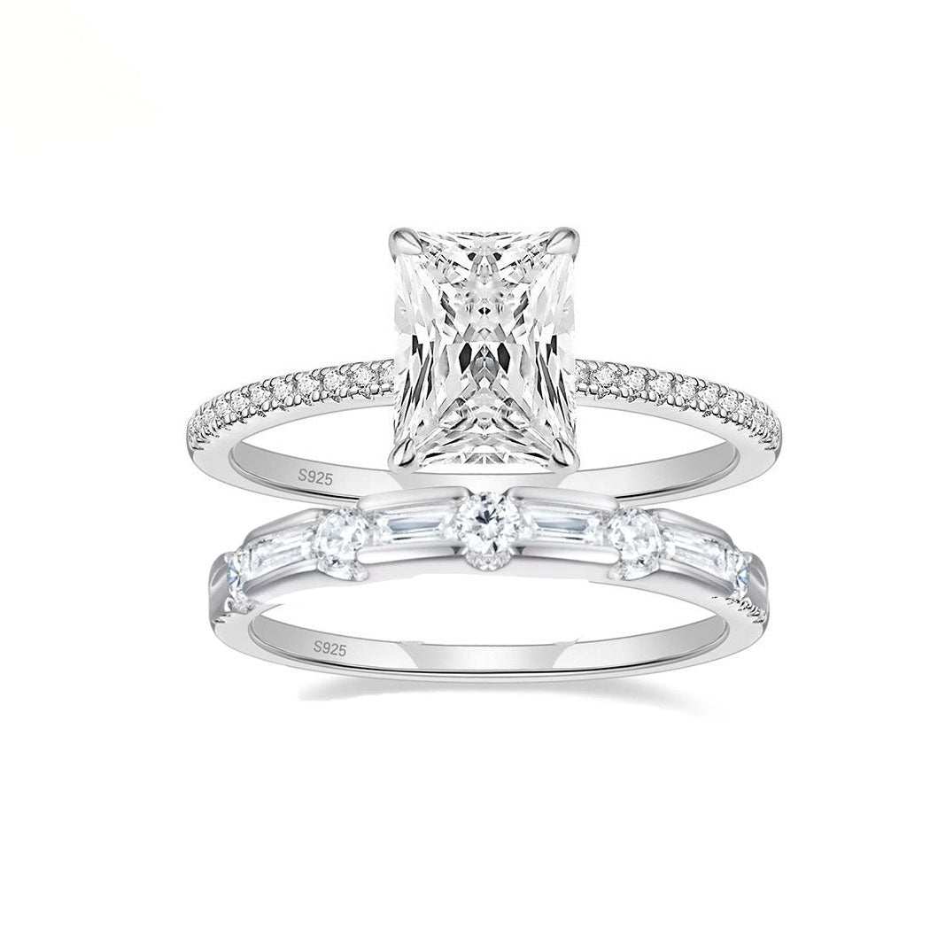 Juno Ring Set | Sterling Silver