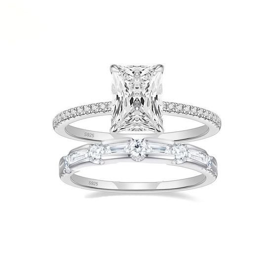 Juno Ring Set | Sterling Silver