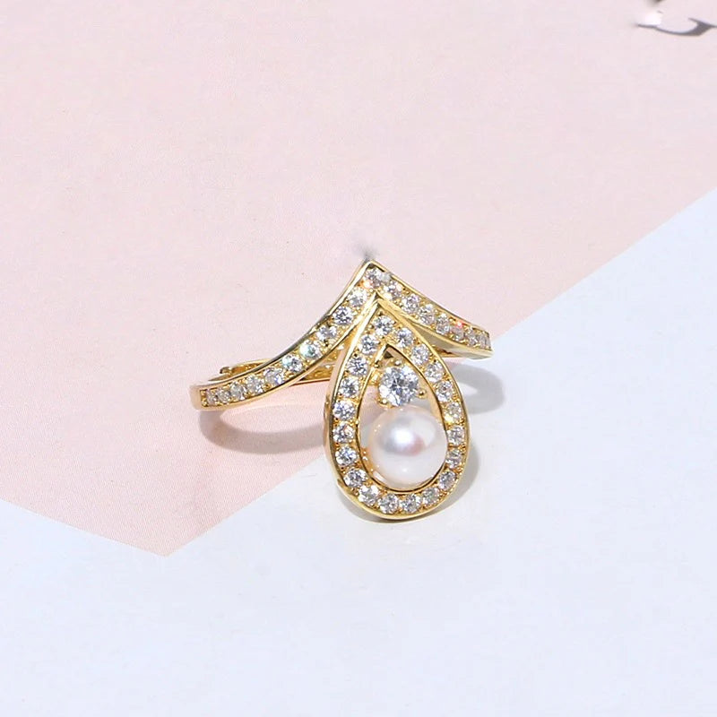 Charlotte Ring Set | 24k Gold Plated