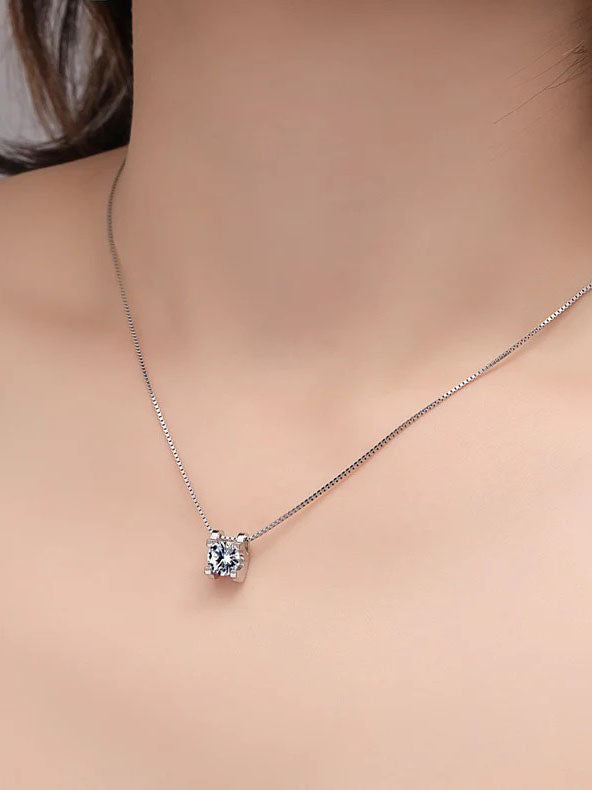 Samantha Necklace | Sterling Silver