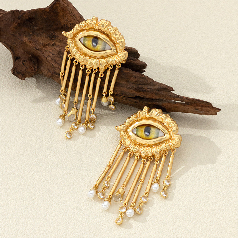 Avyanna Earrings| 24K Gold Plated