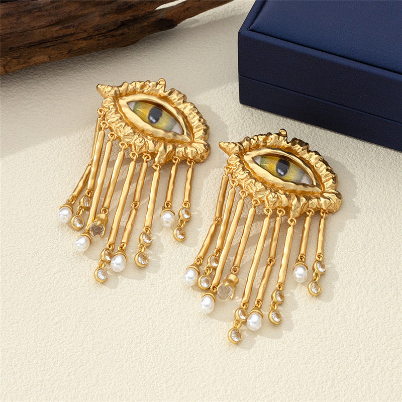 Avyanna Earrings| 24K Gold Plated