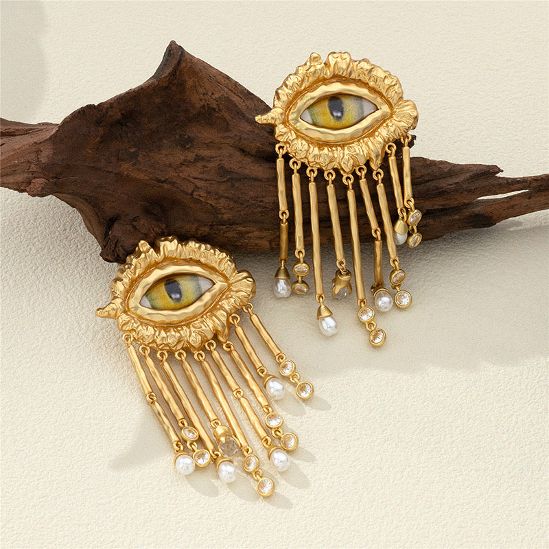 Avyanna Earrings| 24K Gold Plated