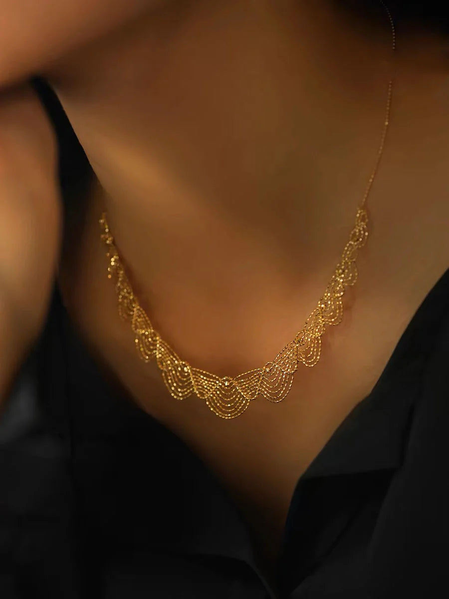 Kayla Necklace | 24k Gold Plated