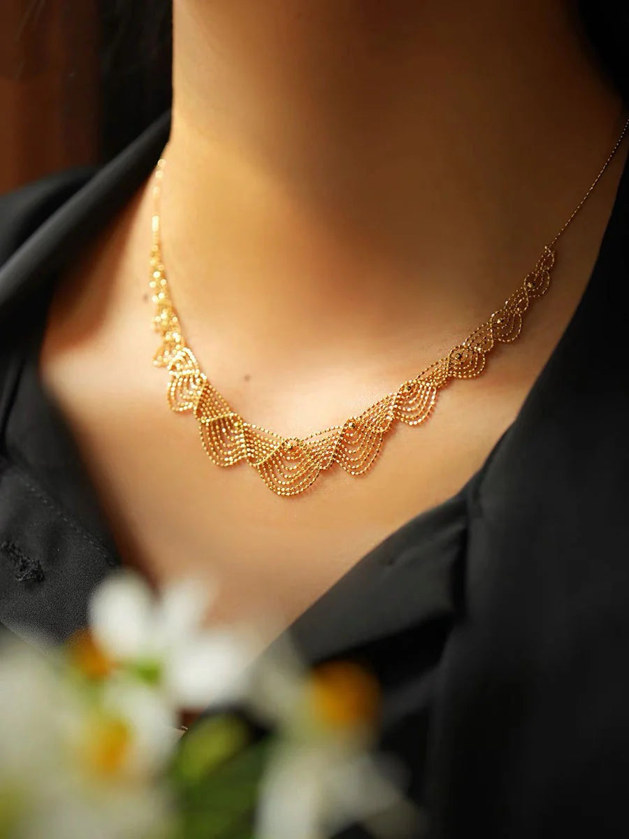 Kayla Necklace | 24k Gold Plated