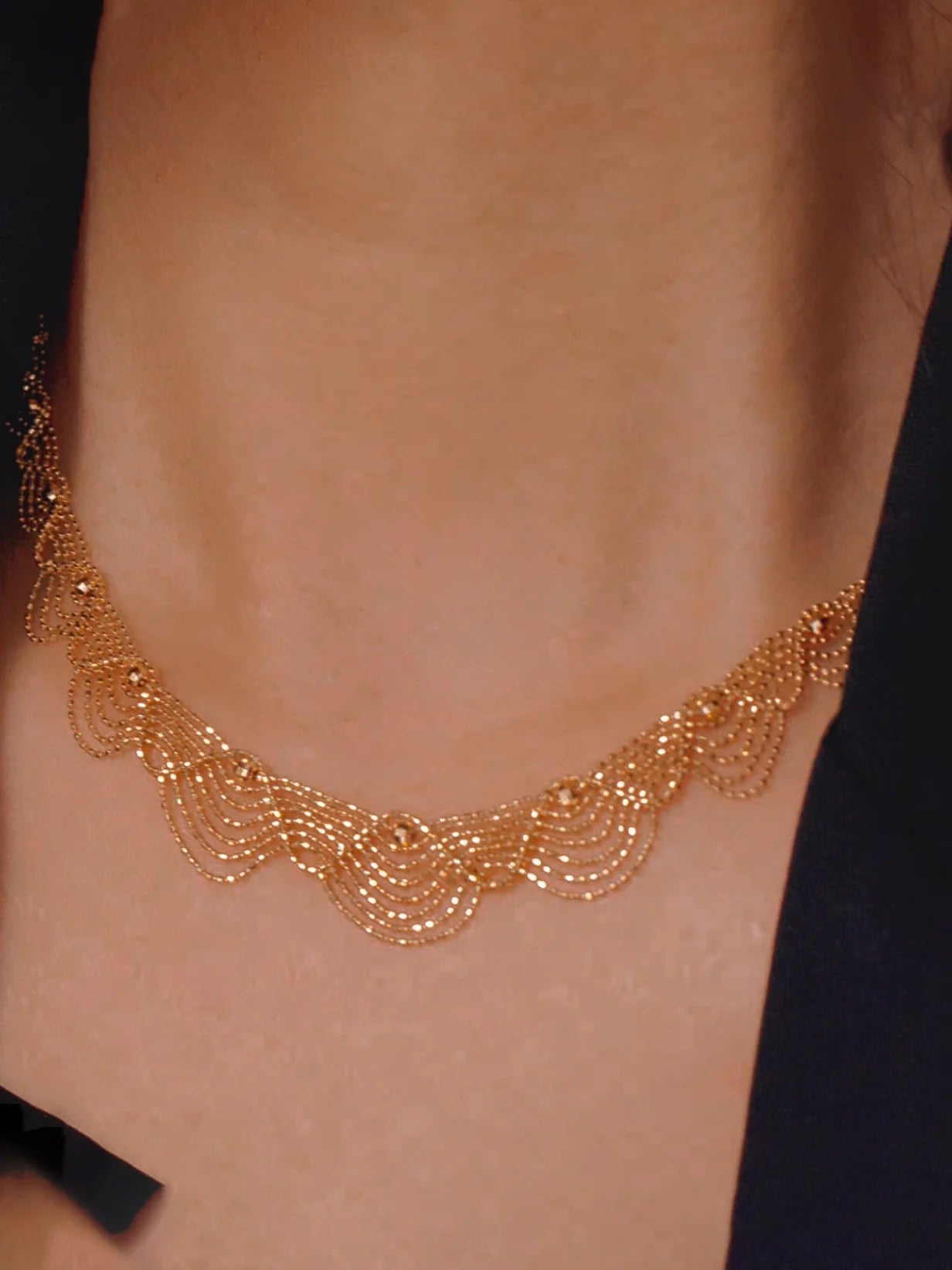 Kayla Necklace | 24k Gold Plated