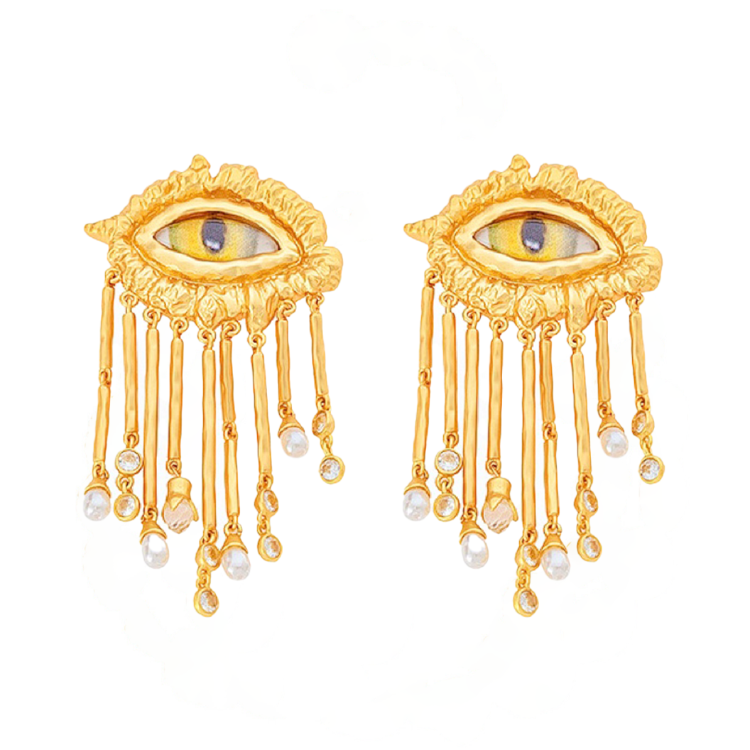 Avyanna Earrings| 24K Gold Plated