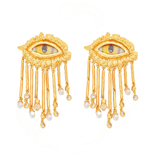 Avyanna Earrings| 24K Gold Plated