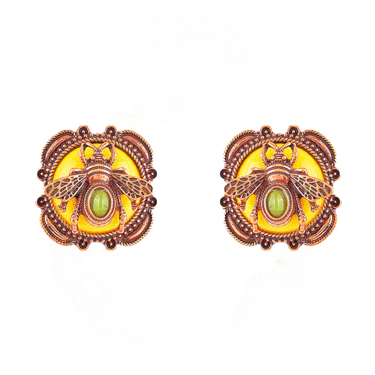 Laren Earrings| 24K Gold Plated