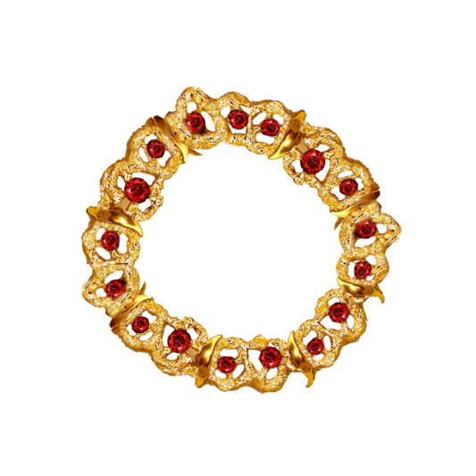 Lucinda Bracelet | 24k Gold Plated